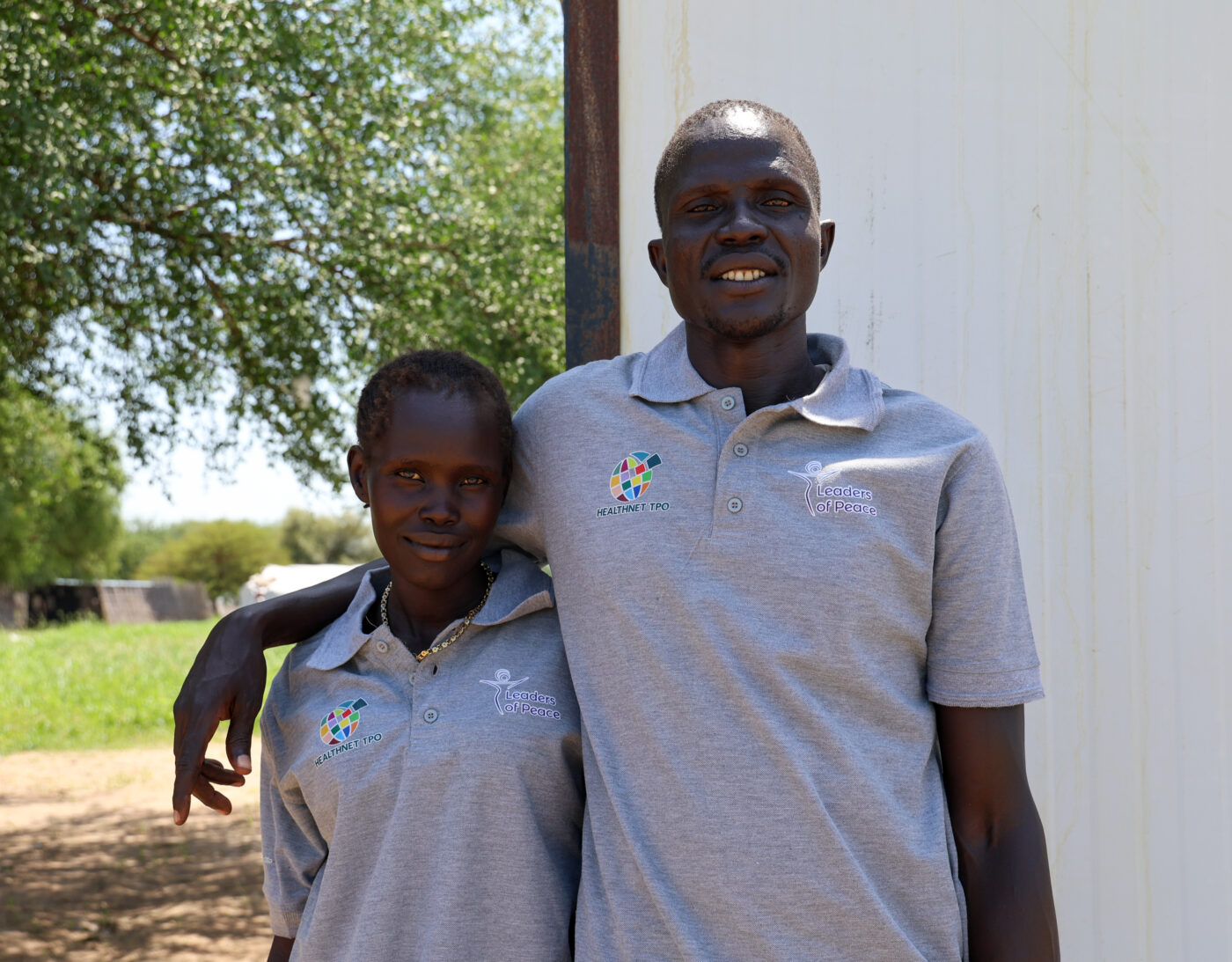 Couple attending Leaders of Peace training South Sudan