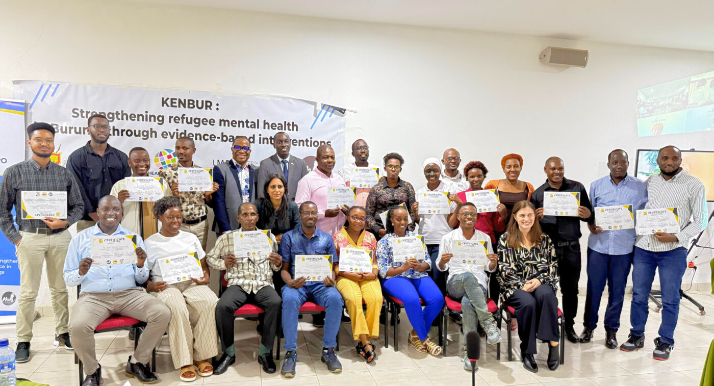 Interpersonal Psychotherapy Training Burundi
