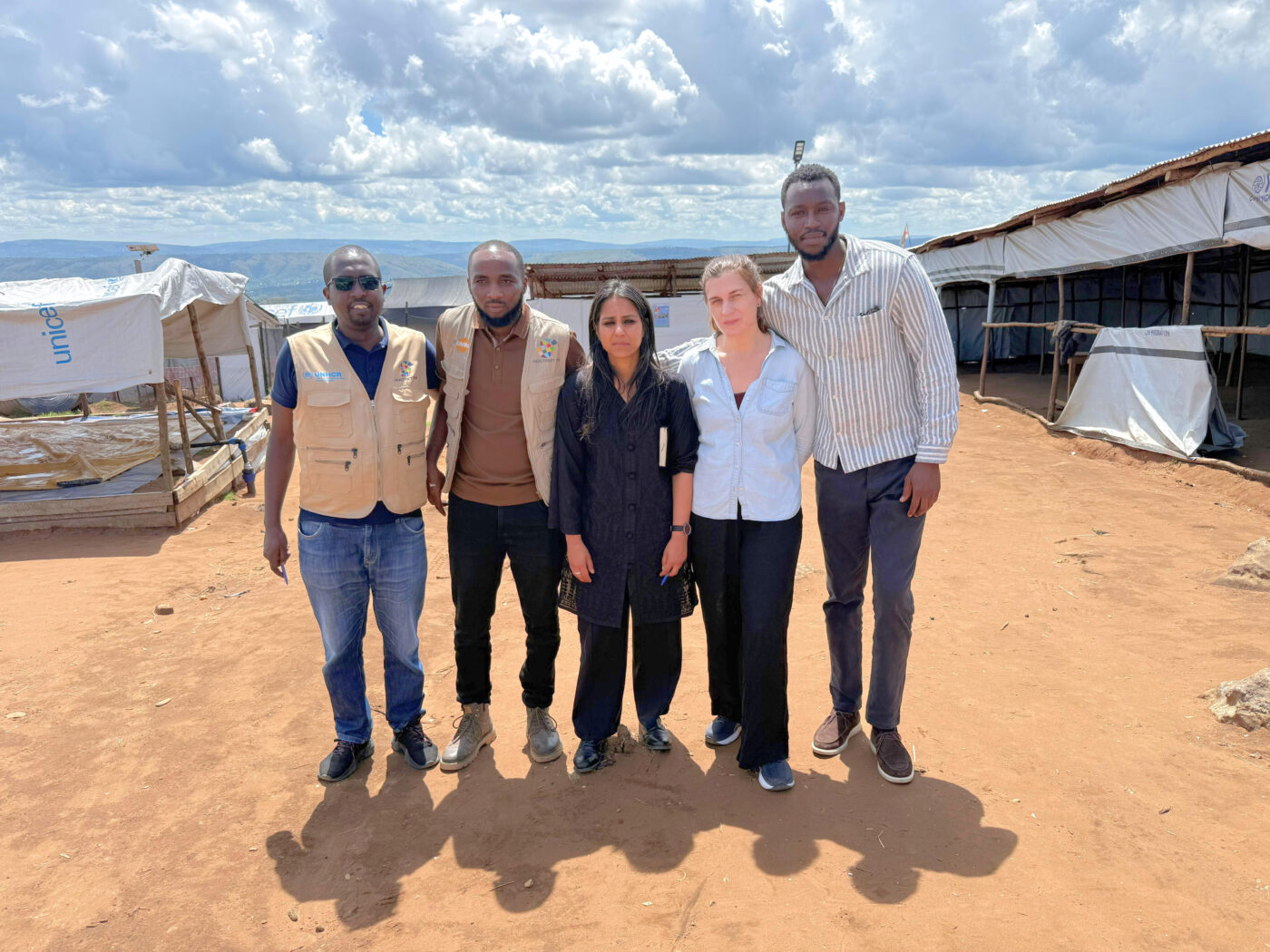University of Wisconsin Milwaukee and HealthNet TPO team visit refugee camp Burundi