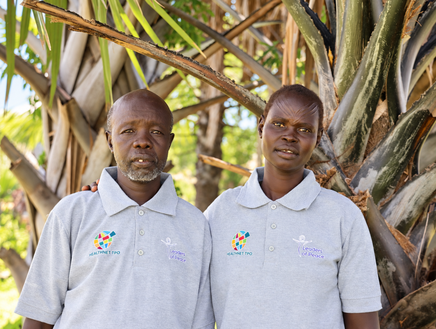 South Sudanese couple from Muni