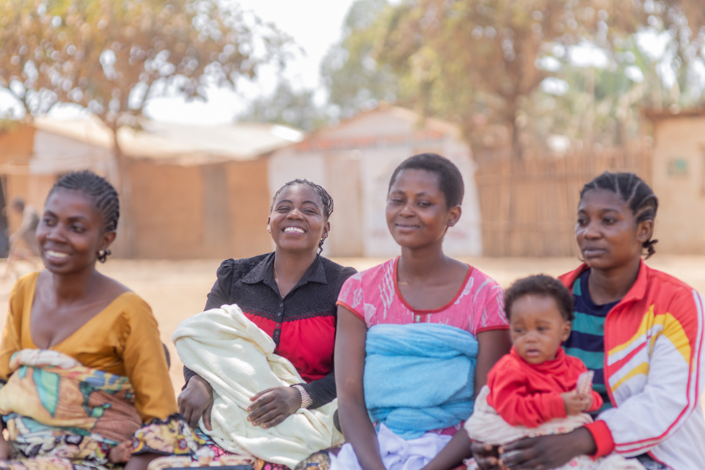 Burundian women and children